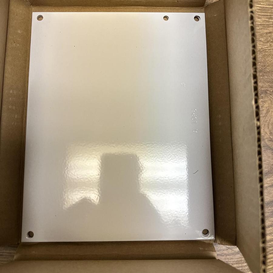 Hoffman, A-10P8,Junction Box Cover 10x8 White QTY of 2