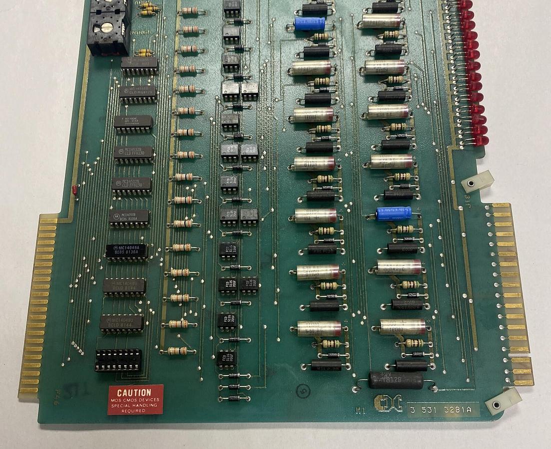 Used CINCINNATI MILACRON,3-531-3281A,DC INPUT BOARD
