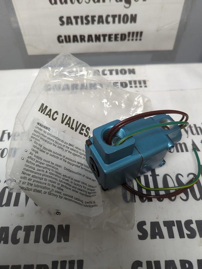 MAC,275B-781NAAR,SOLENOID VALVE 24VDC 24 WATT 150 PSI NEW NO BOX!