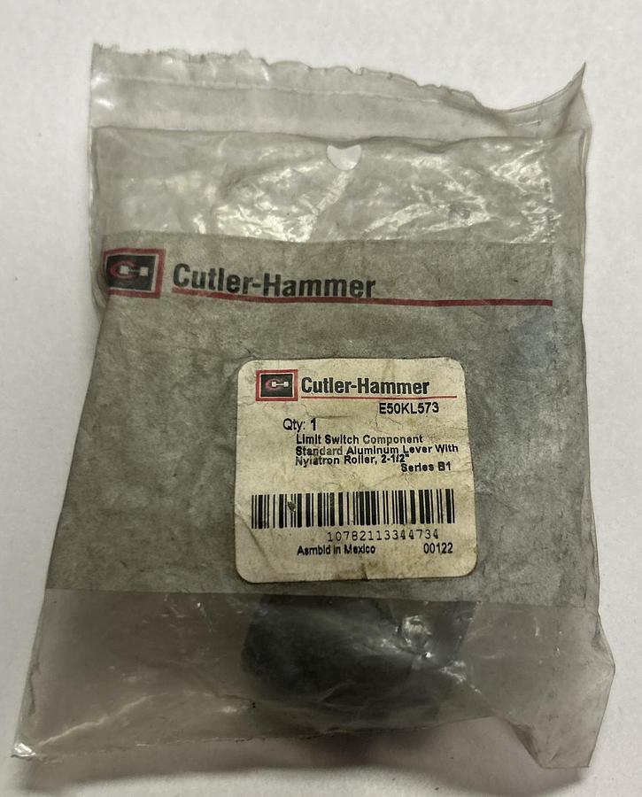 Used CUTLER HAMMER,E50KL573,LIMIT SWITCH OPERATOR LEVER NEW