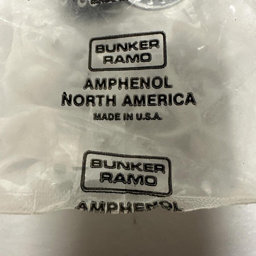 Used Amphenol,91-PC6F,6 Pin Female Microphone Panel Mount Connector