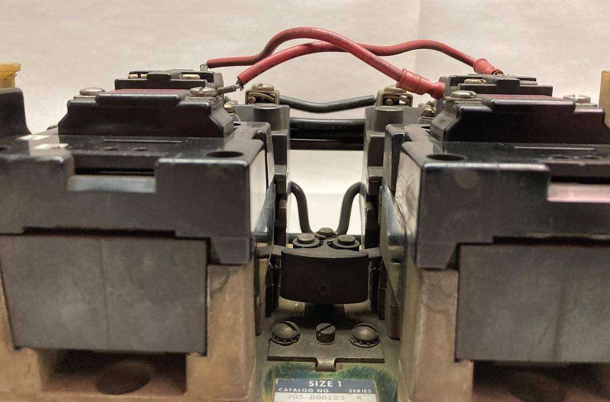 Used Allen Bradley,705-BOD103,Ser K Reversing Motor Starter