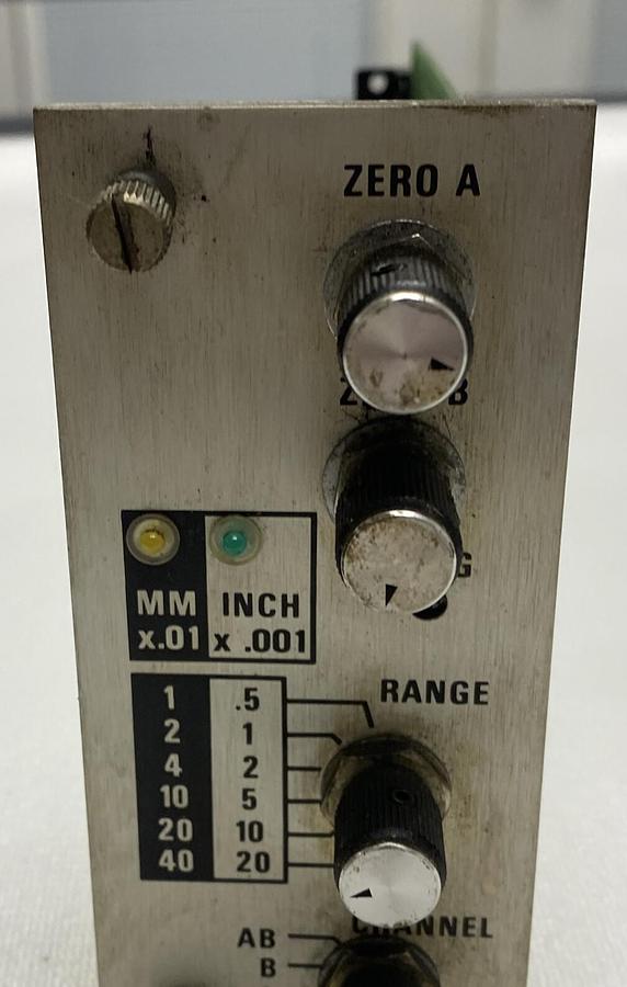 Used EDMUNDS GAGES,E8032,PLC MODULE