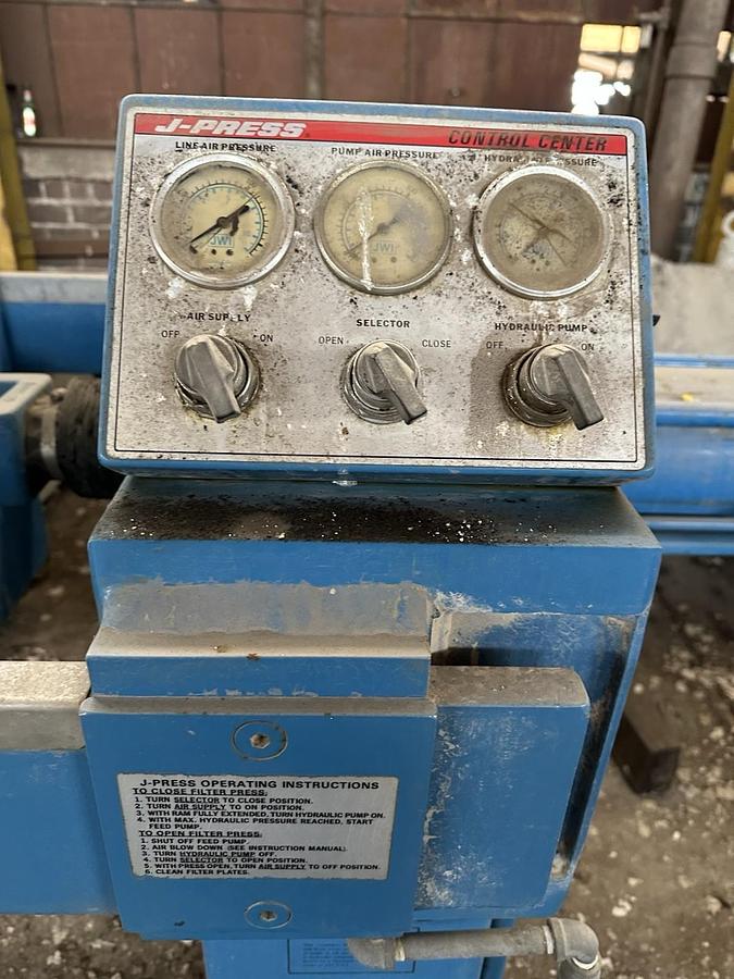 Used JNI,800G32-20-10DFA,21 Plate Filter Press