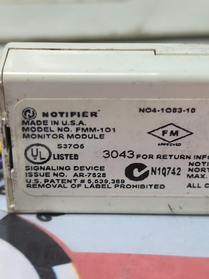 NOTIFIER,FMM-101,ADRESSABLE MONITOR MODULE NOS