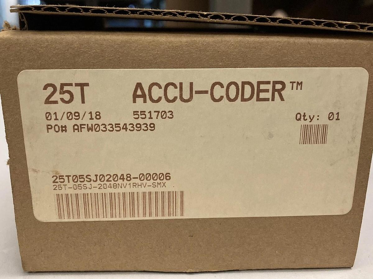 Accu-Coder,25T-05SJ-2048NV1RHV-SMX, Encoder