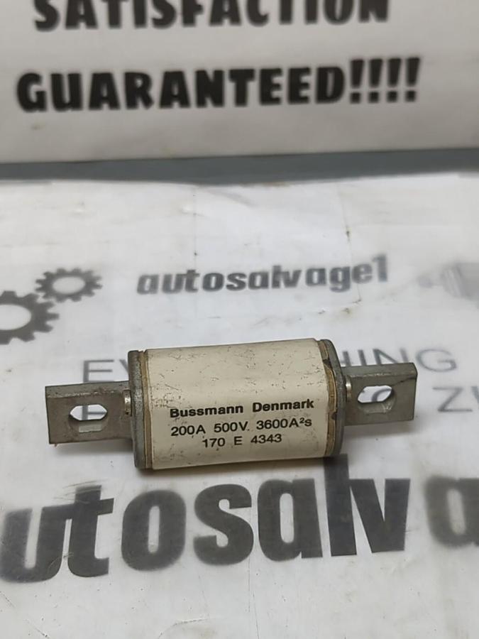 BUSSMANN DENMARK,170E,200A/500V FUSE  3600A2S NOS