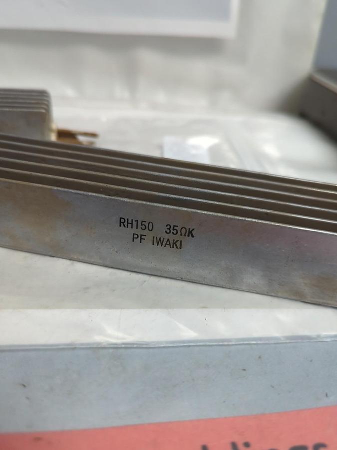 Used YASKAWA IWAKI,RH150,EXTERNAL BRAKING RESISTOR LOT OF 2 PRE-OWNED
