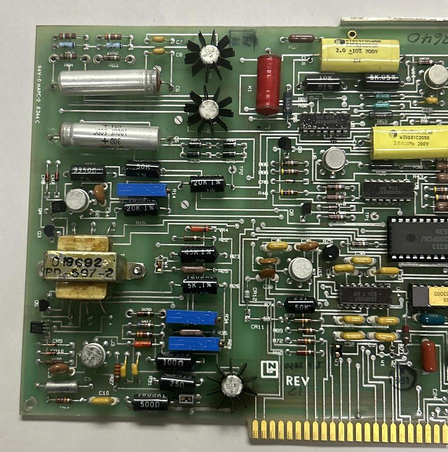 Used LEEDS & NORTHRUP,022245,PC INPUT CARD