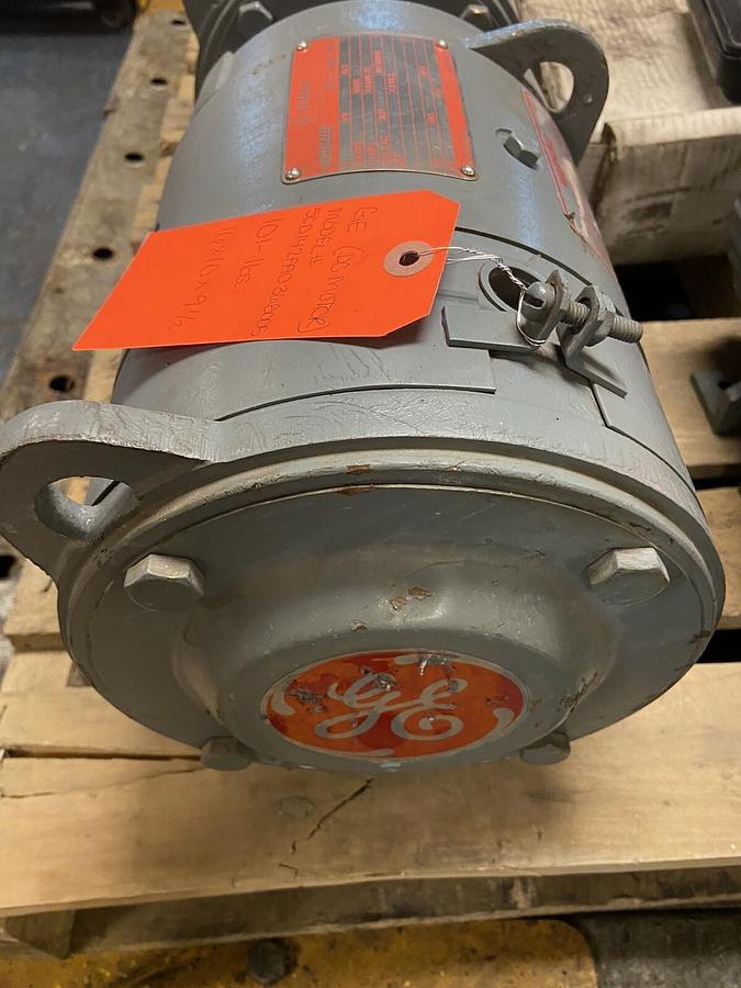 Used GE Kinamatic,CDL182AT,1Hp DC Motor 240VDC