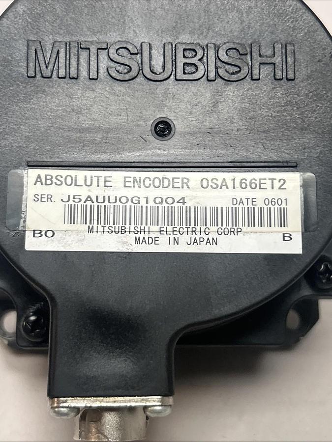 Used MITSUBISHI,OSA166ET2,ABSOLUTE ENCODER