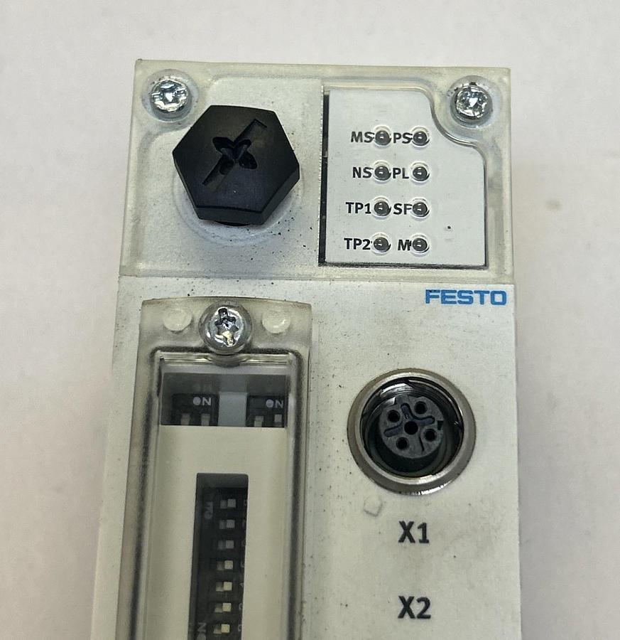 Used FESTO,CPX-FB36,ETHERNET COMMUNICATION MODULE
