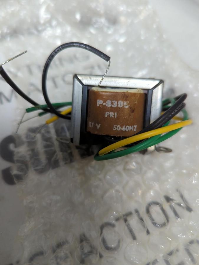 LINDE-STANCOR,P-8395,TANSFORMER PRI 117V 50/60HZ SEC 24V CT 200MA NOS