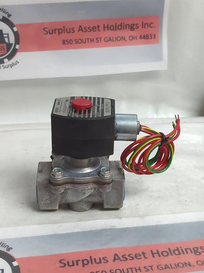 ASCO,EF8215G30,SOLENOID VALVE 50PSI 10.1WATTS 3/4 INCH PIPE NOS