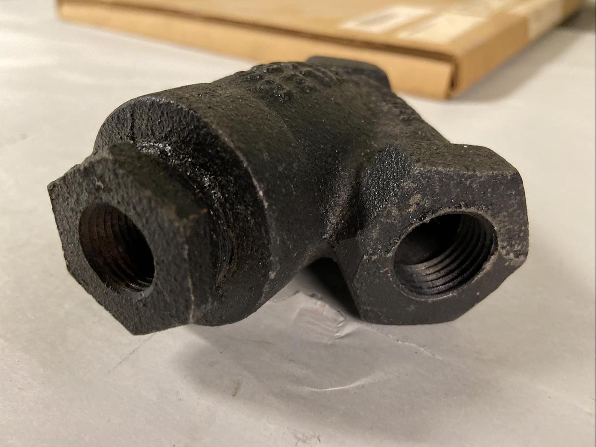 Keckley,NA,1/2 INCH Steam Trap Strainer 250lbs