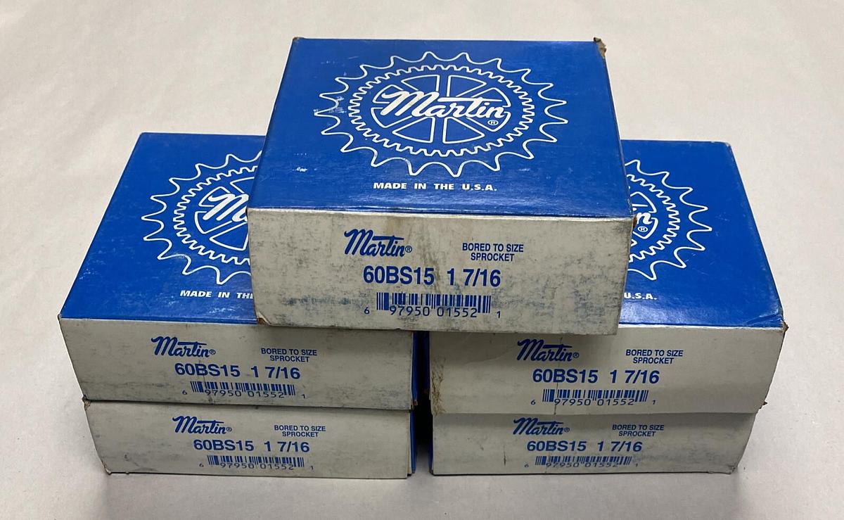 Martin,60BS15,Sprocket 1 7/16 INCH Lot Of 5 NOS