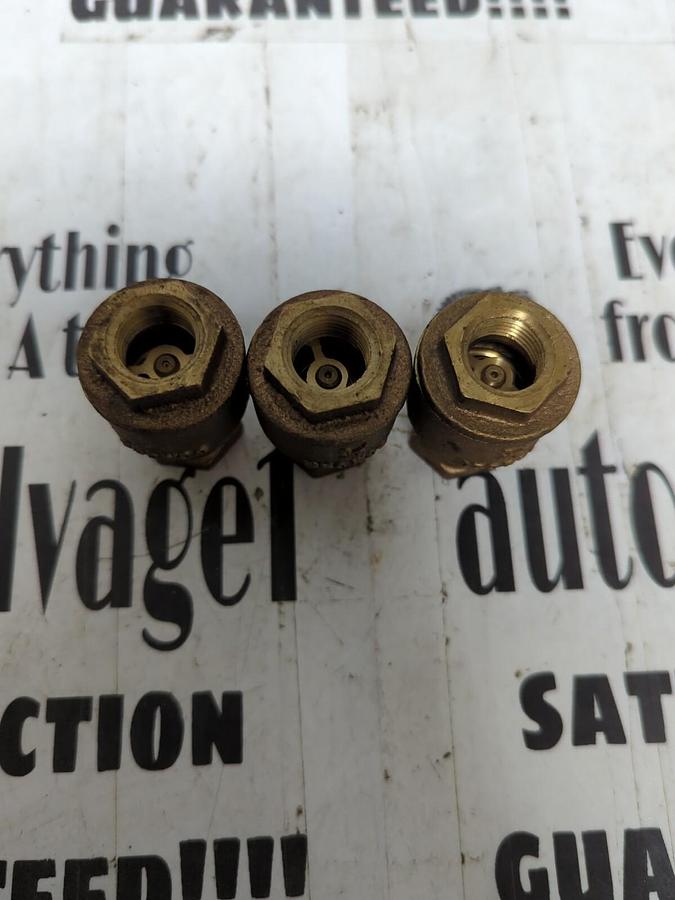 MILWAUKEE,250WOG,3/8 INCH CHECK VALVE LOT OF 3 NOS