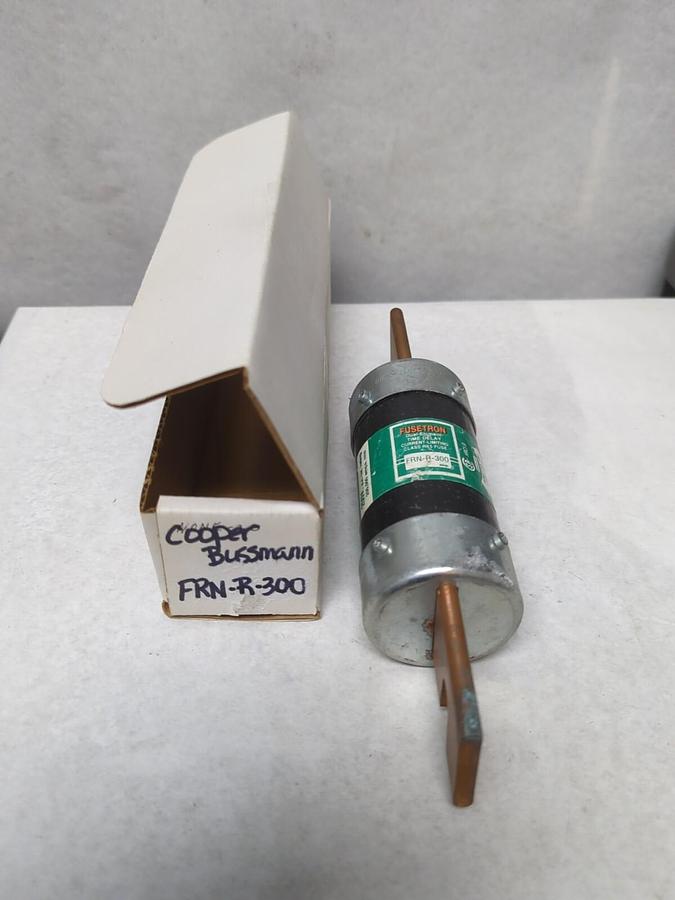 COOPER BUSSMANN,FRN-R-300,FUSETRON FUSE 300 AMP NOS
