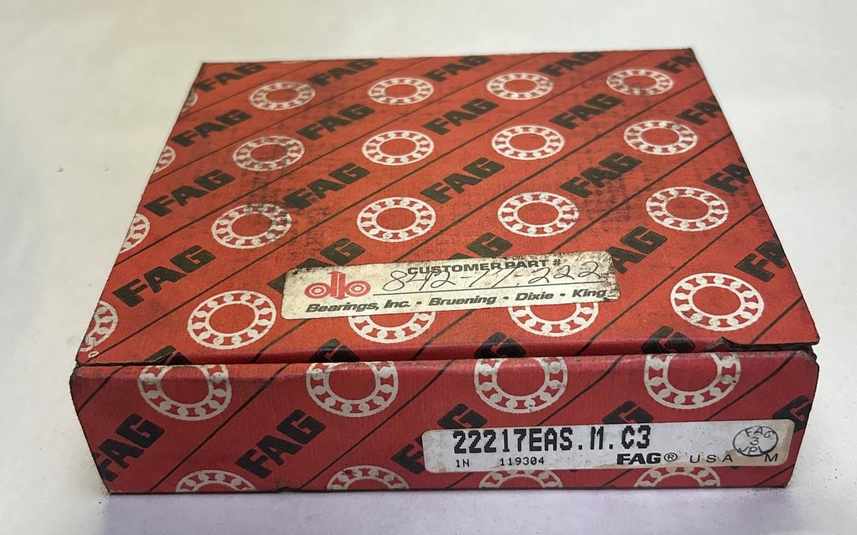 FAG,22217EAS.M.C3,ROLLER BEARING NOS