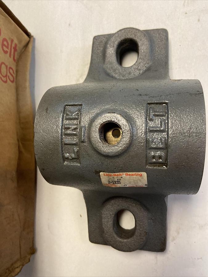 Link Belt,2-1235,Pillow Block Bearing 2-3/16 INCH