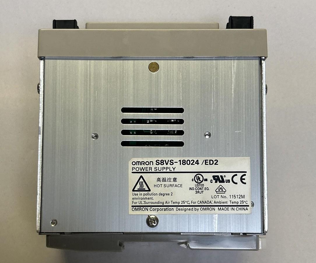 Used OMRON,S8V2-18024/ED2,POWER SUPPLY