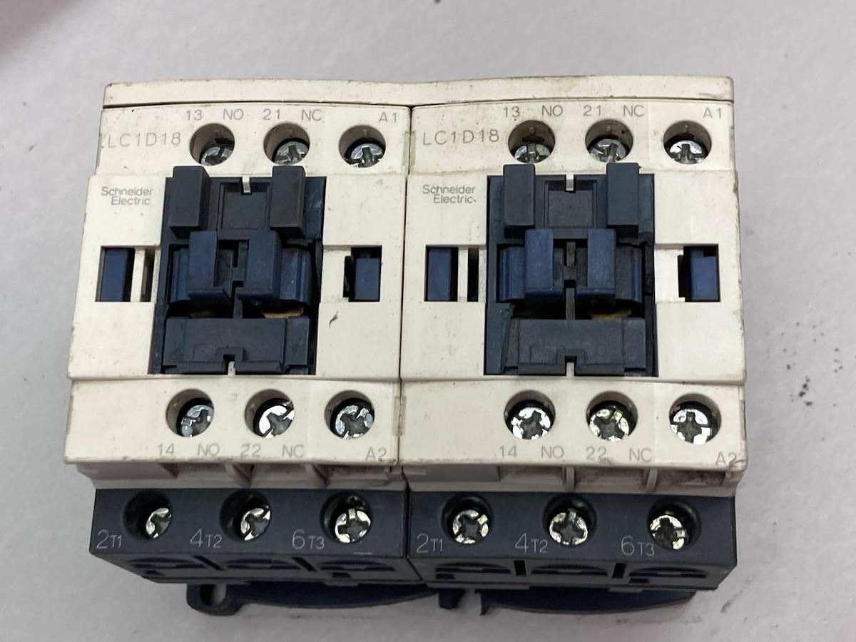 Used Schneider Electric,LC1D18,Contactor