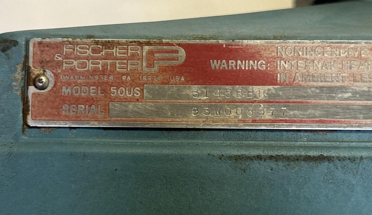 Used BAILEY FISCHER PORTER,50US3145BBB,FLOW TRANSMITTER
