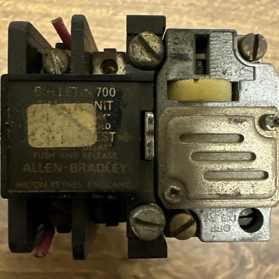 Used Allen Bradley,700-NT-200A1,Ser C AC Control Relay