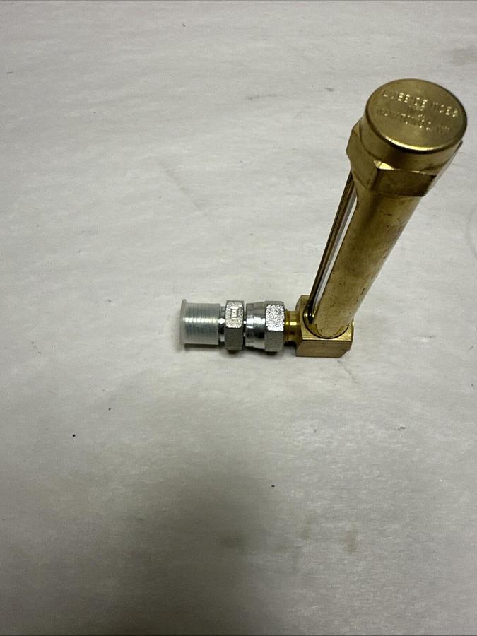 Lube Devices,4"x3/8",Oil Sight Gauge