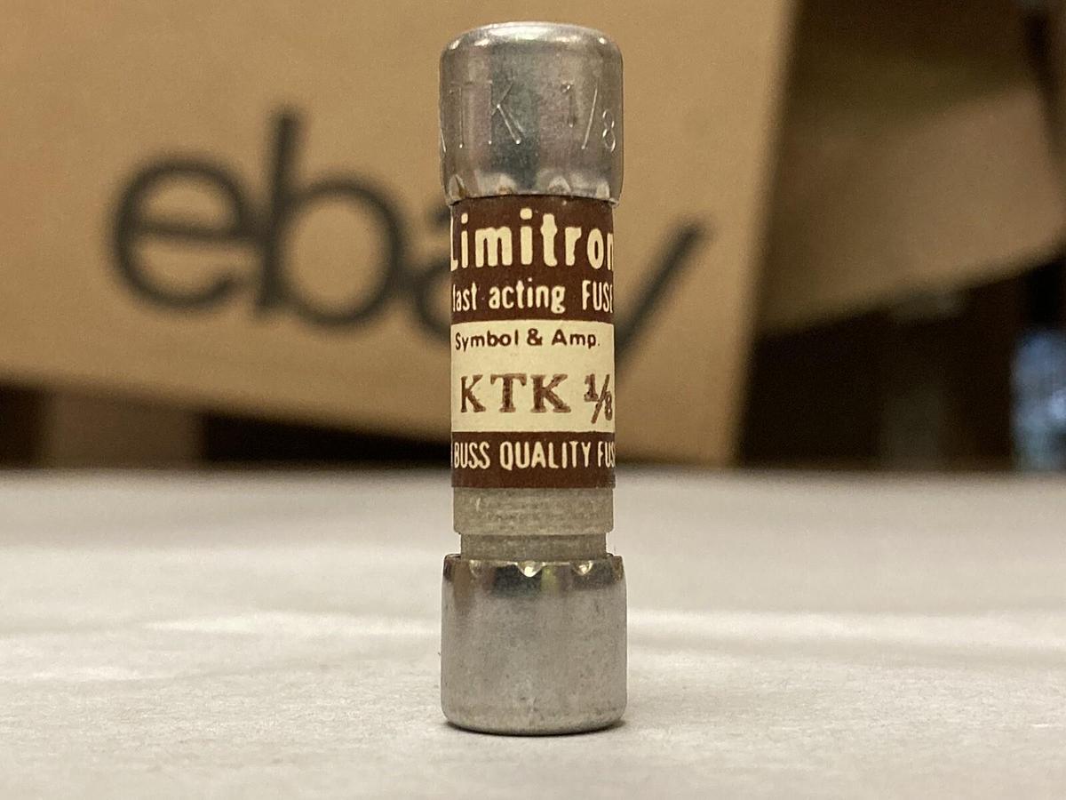 Limitron,KTK 1/8,Amp Fuses  Lot of 10