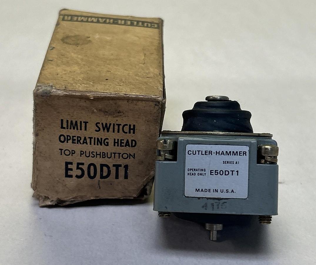 CUTLER-HAMMER,E50DT1,LIMIT SWITCH OPERATING HEAD NOS