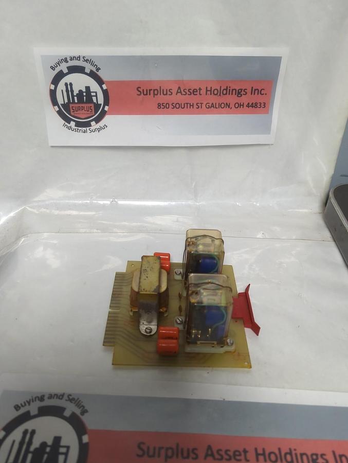 Used VERO ELECTRONICS,60-2F,RELAY TRANSFORMER BOARD PRE-OWNED