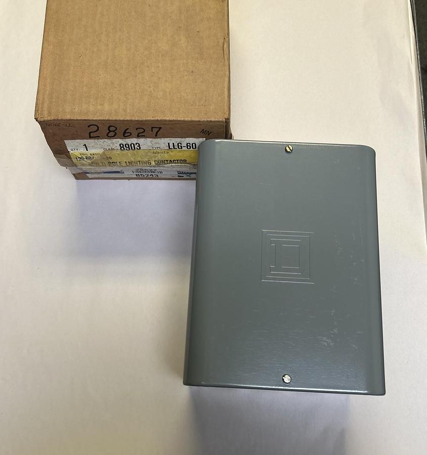 SQUARE D,8903LLG-60,LIGHTING CONTACTOR SIZE 1 NOS