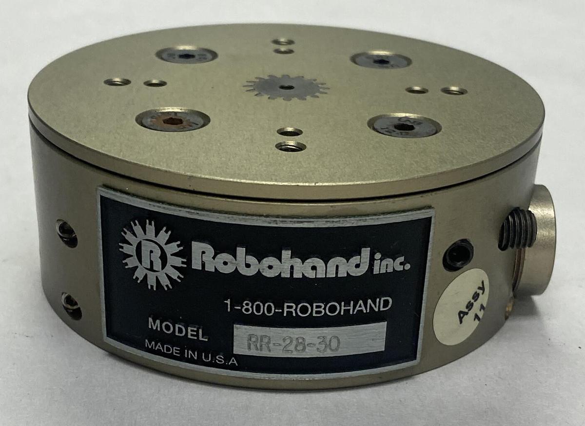 Used Robohand,RR-28-30,Rotary Actuator