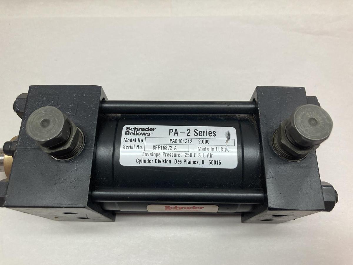 Used Parker,PAB108141,Air Cylinder PA-2 Series 2.00" Stroke 250 PSI