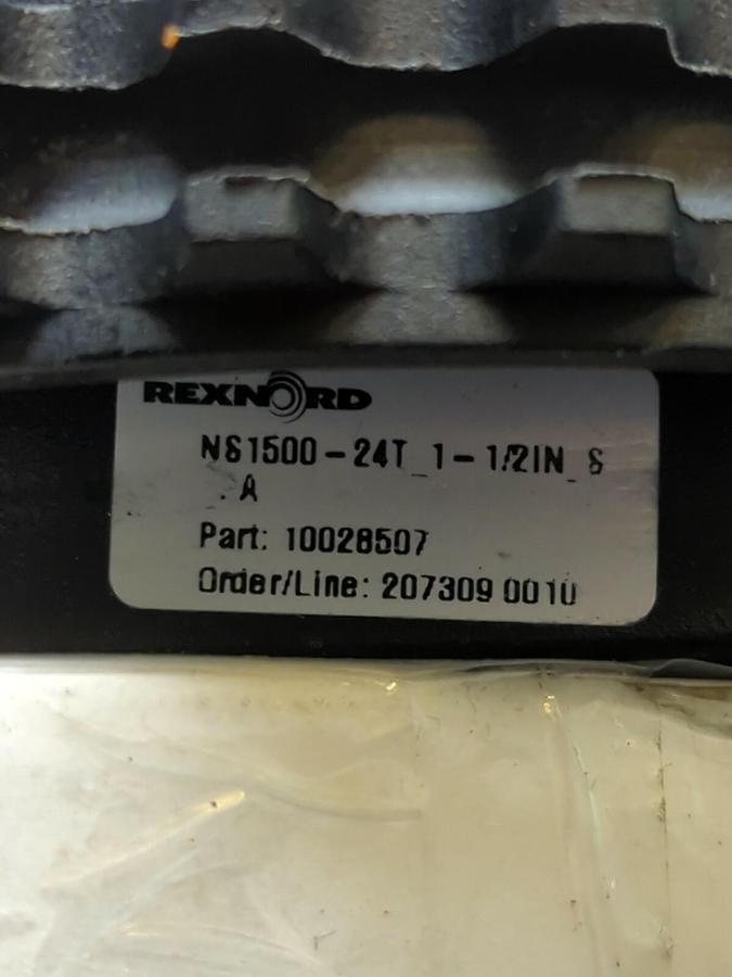 REXNORD,NS1500-24T,1-1/2 INCH 10028507 SPROCKET NOS