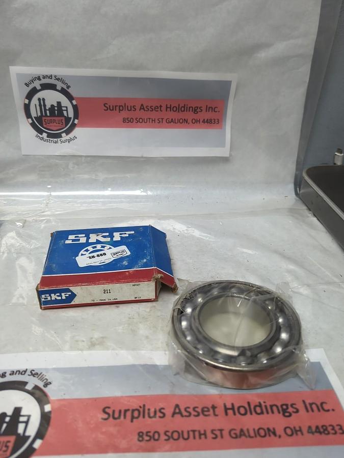 SKF,211,DEEP GROOVE BALL BEARING NOS