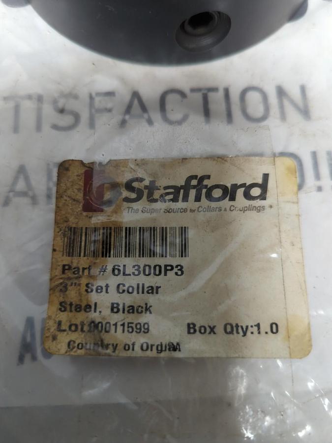 STAFFORD,6L300P3,3-INCH SET COLLAR NOS