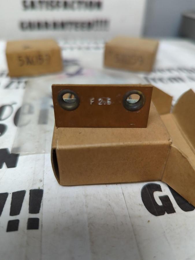 DAYTON ELECTRIC,5X59,STYLE F 2.5 HEATER ELEMENTS LOT OF 6 NOS