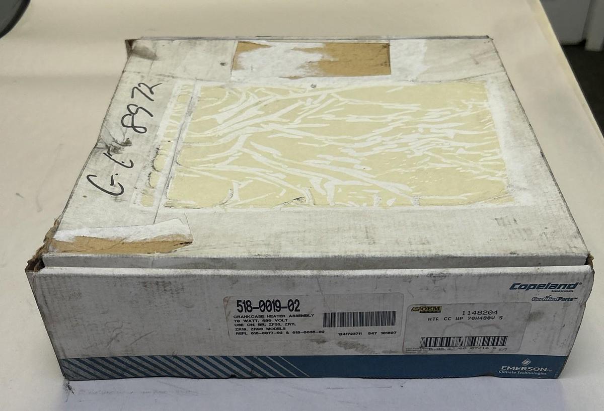 EMERSON,518-0019-02,CRANK CASE HEATER ASSEMBLY NOS
