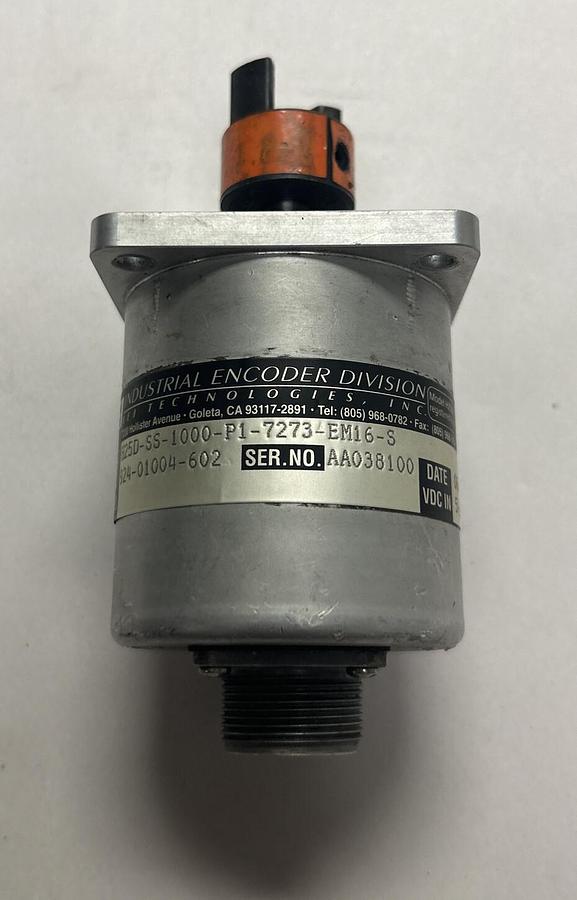 Used BEI,H25D-SS-1000-P1-7273-EM16-S,INDUSTRIAL ENCODER