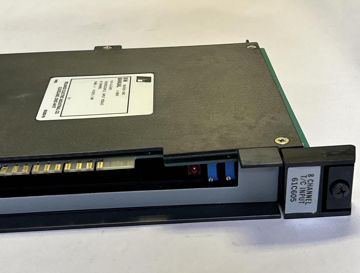 RELIANCE,61C-605,T/C INPUT CARD NOS