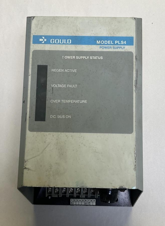 Used GOULD,110-0144,PLS24 POWER SUPPLY