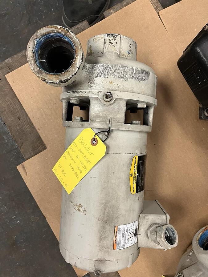 Used SCOT,18,CENTRIFUGAL PUMP 2.5"X2" 3HP 3450RPM 3PH