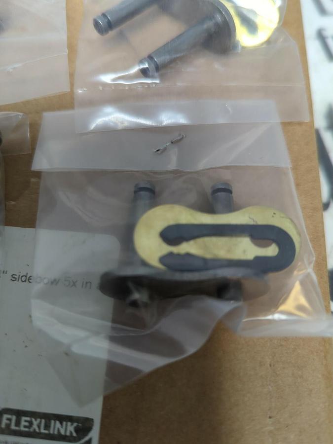 FLEXLINK,5112487,CHAIN CONNECTING LINK 3/4' STEEL 5PC NOS