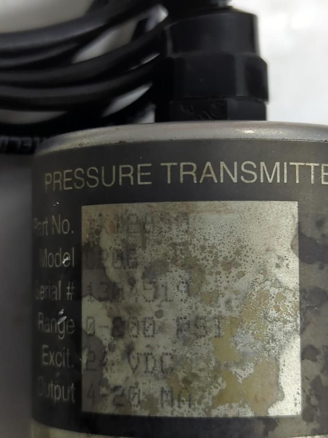 Used INGERSOLL-RAND,1X12850,PRESSURE TRANSMITTER PRE-OWNED