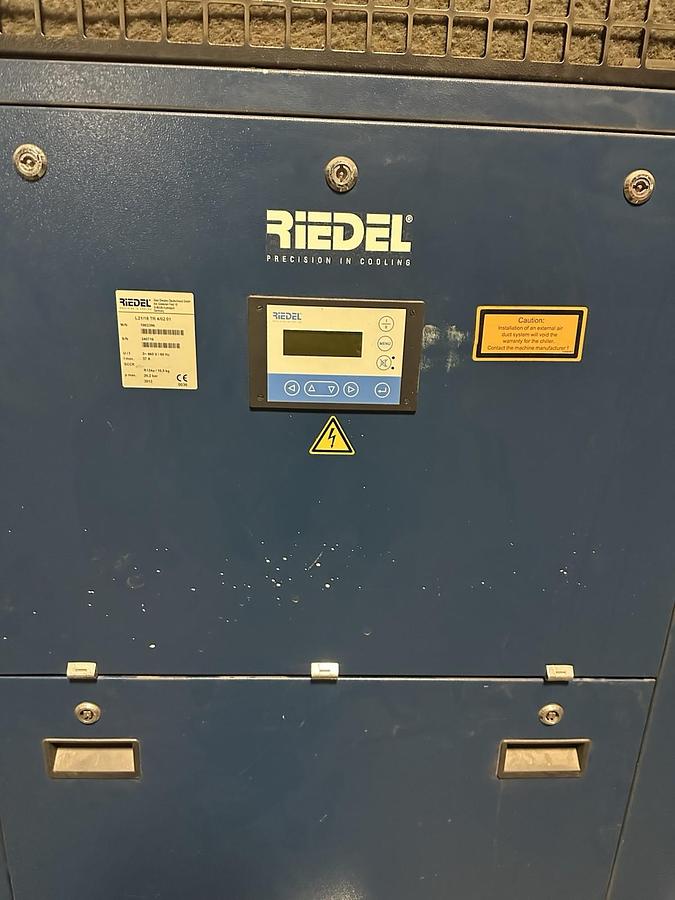 Used Riedel,1002396,Chiller L 21/18 TR 4/02.01