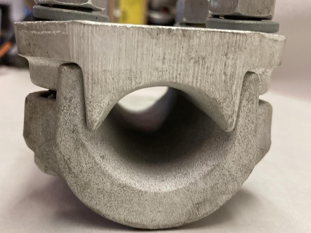 Used Burndy,NAR45SA-4N,Aluminum Bolter Terminal
