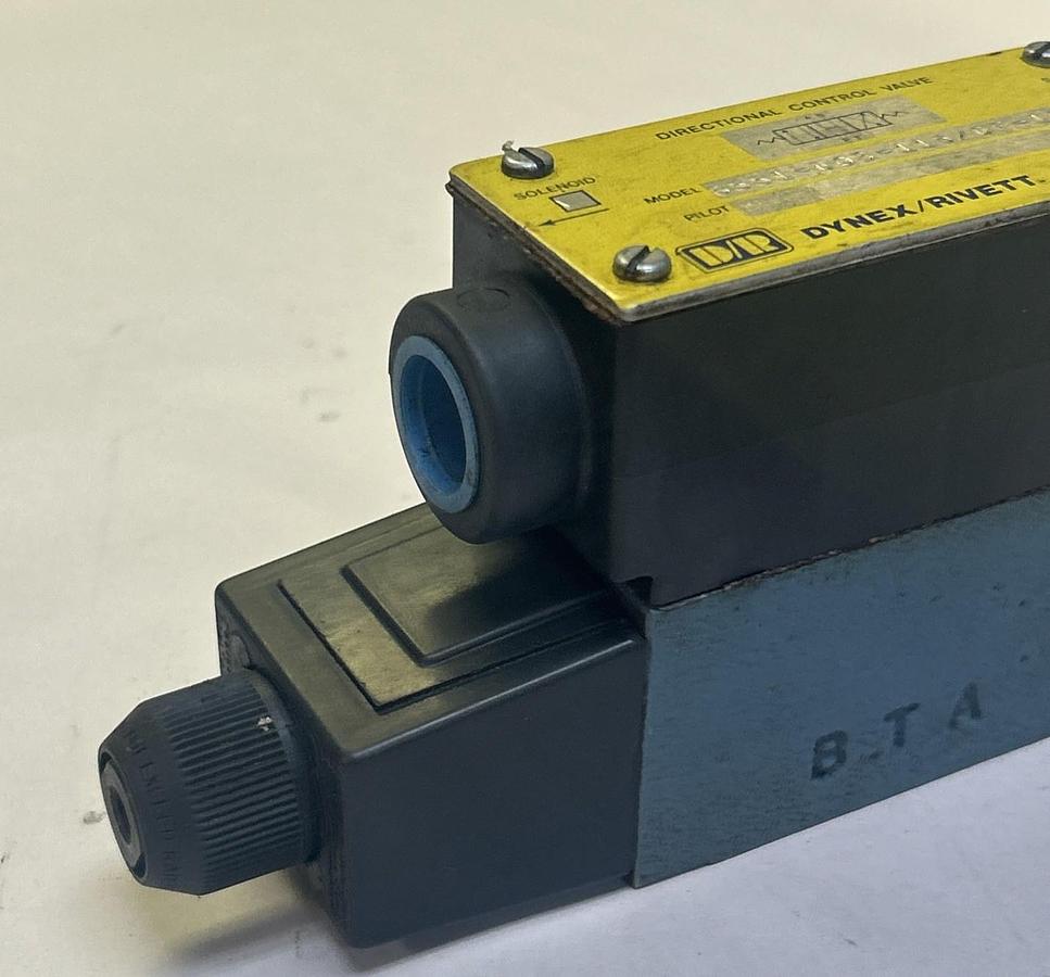 Used DYNEX / RIVETT,6551-D03-115/DF-10,DIRECTIONAL CONTROL VALVE