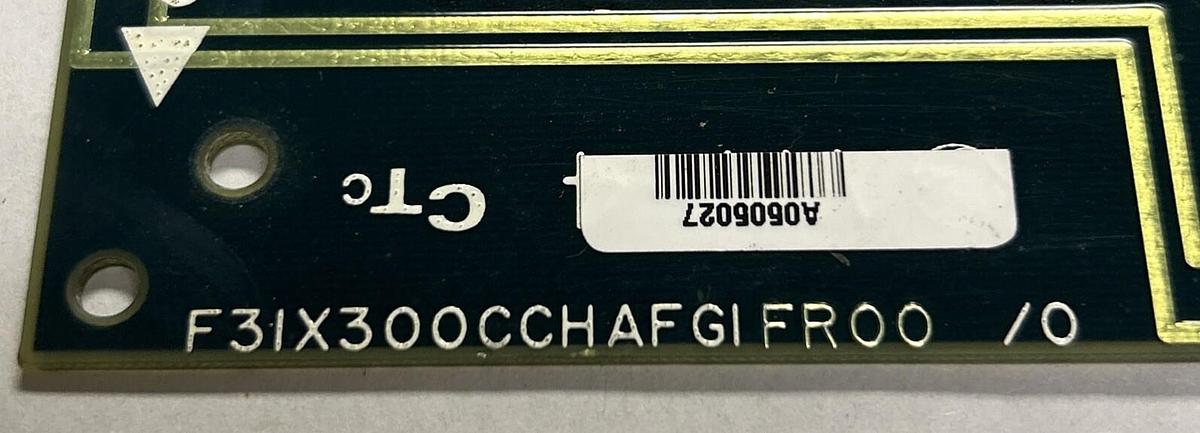Used GENERAL ELECTRIC,F31X300CCHAFGIFR00,CONTROL CARD